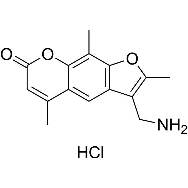 Aminomethyltrioxsalen hydrochloride 62442-61-9